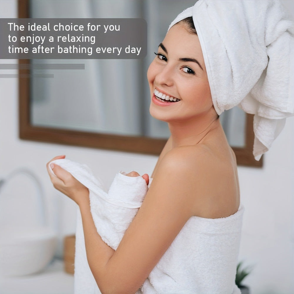 4-Piece Machine Washable Cotton Bath Towel Set product detail 15