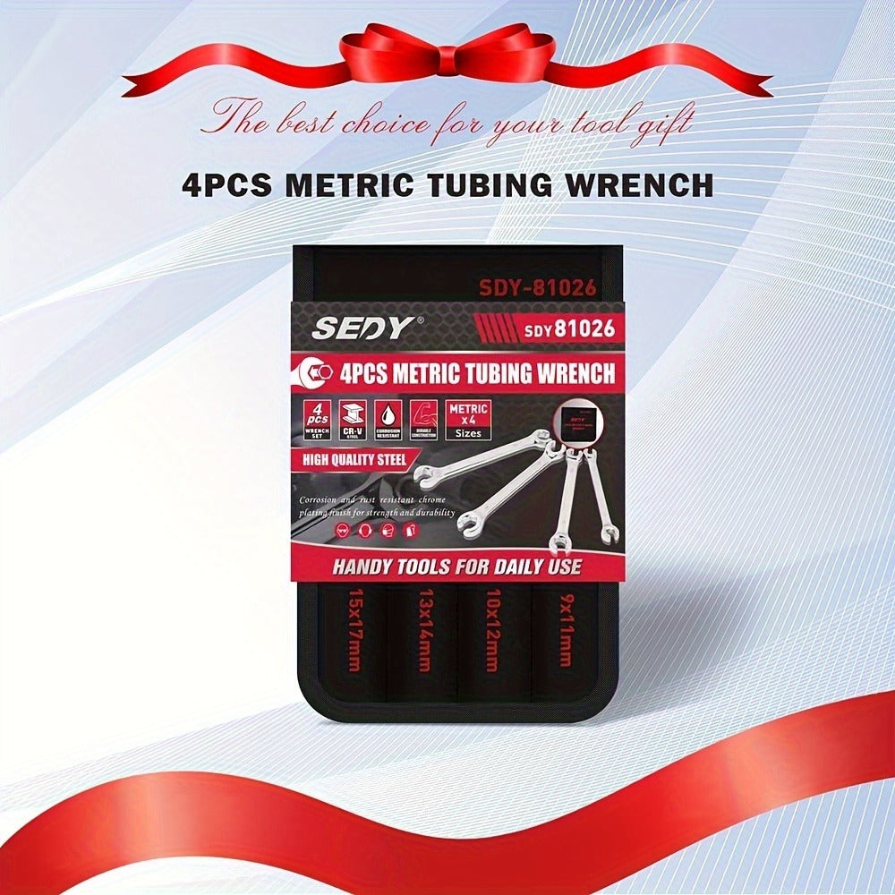 4-Piece Metric Wrench Set product detail 7