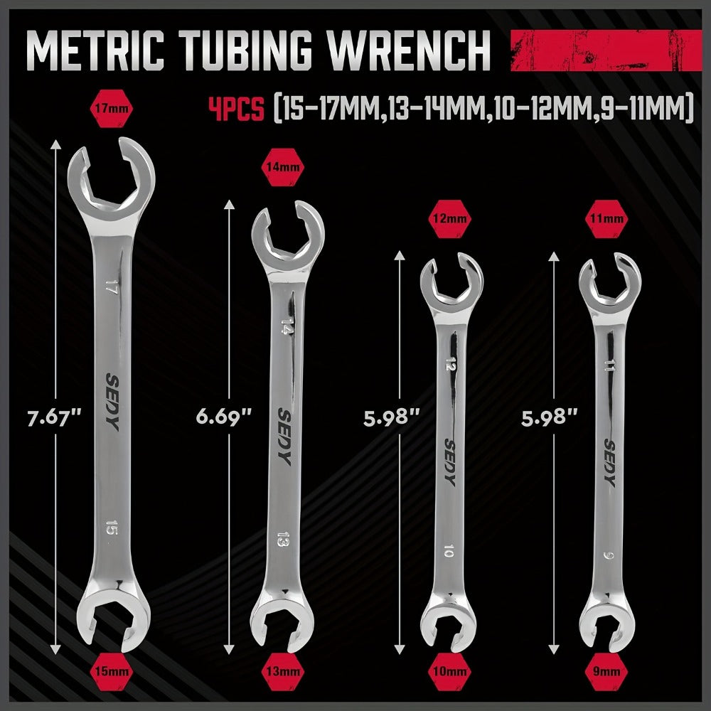 4-Piece Metric Wrench Set product detail 3