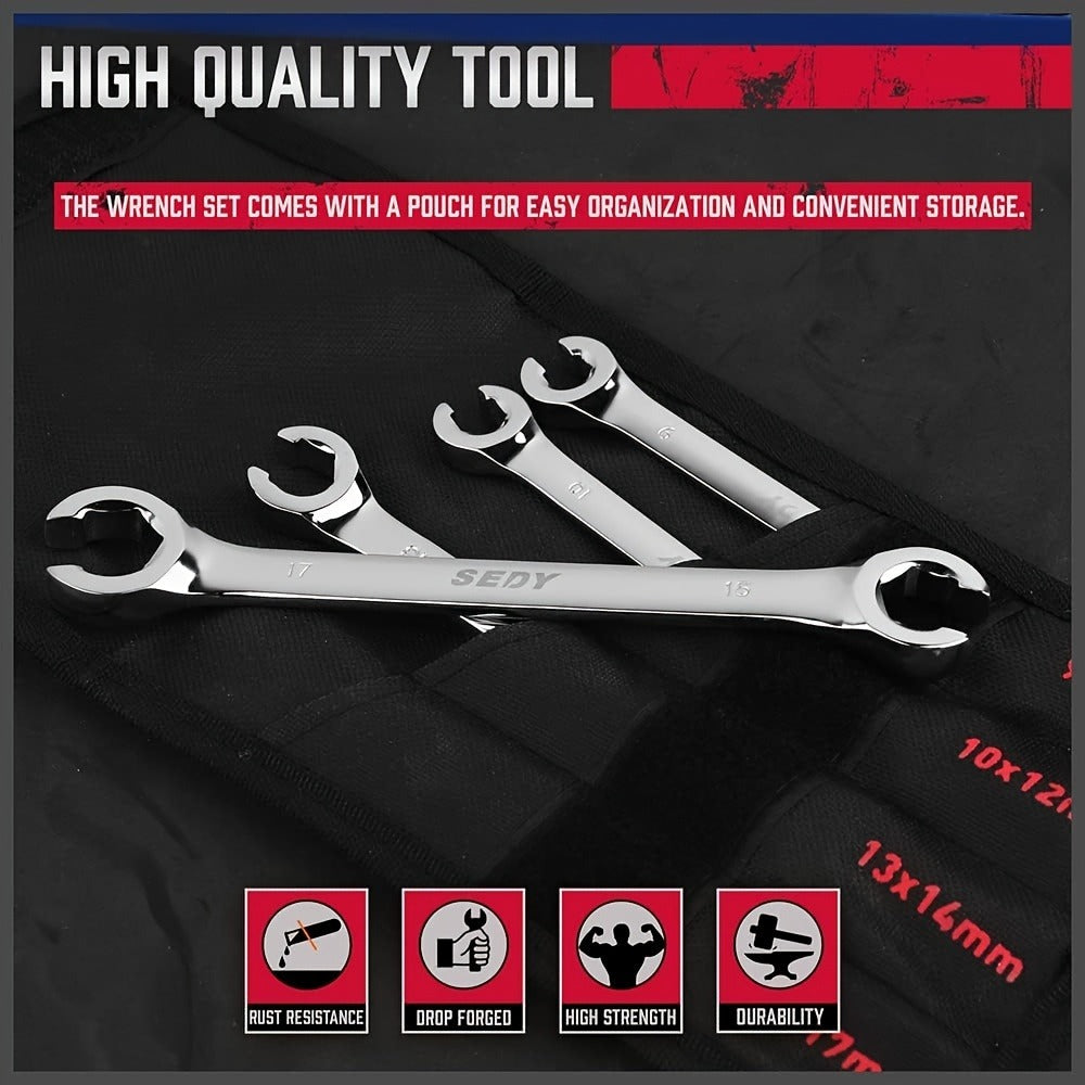 4-Piece Metric Wrench Set product detail 5