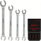 4-Piece Metric Wrench Set for home and workshop projects