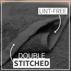 4-Piece Quick-Dry Cotton Bath Towel Set product detail 8