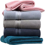 4-Piece Quick-Dry Cotton Bath Towel Set product detail 14