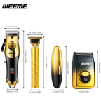 4-Piece Rechargeable Hair Clipper Set for Everyday Beauty Routines – alternate product view