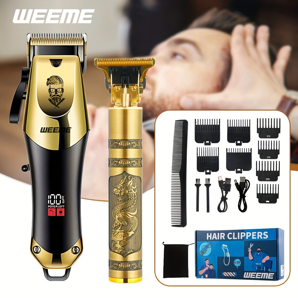 4-Piece Rechargeable Hair Clipper Set for Everyday Beauty Routines – additional product view 18