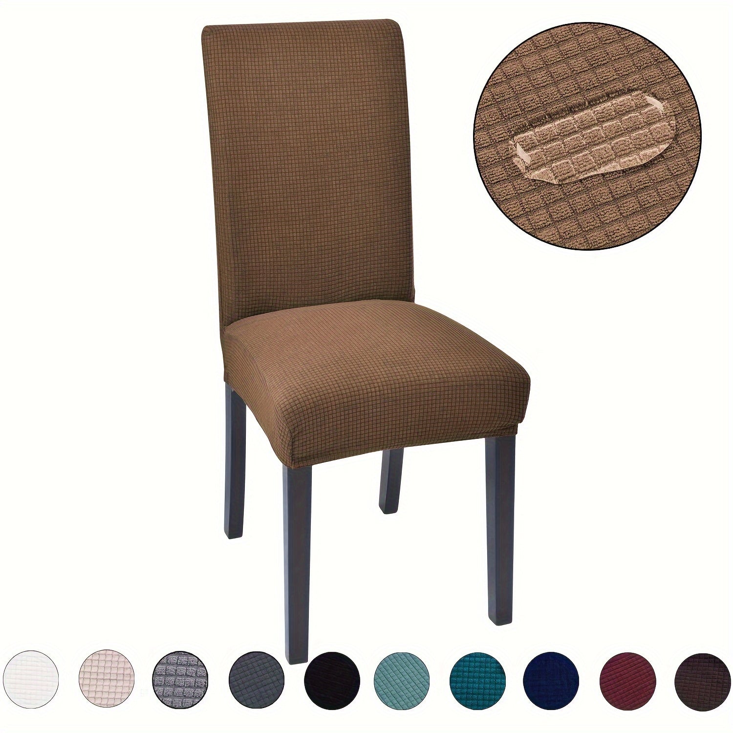 4-Piece Stretch Dining Chair Cover product detail 19
