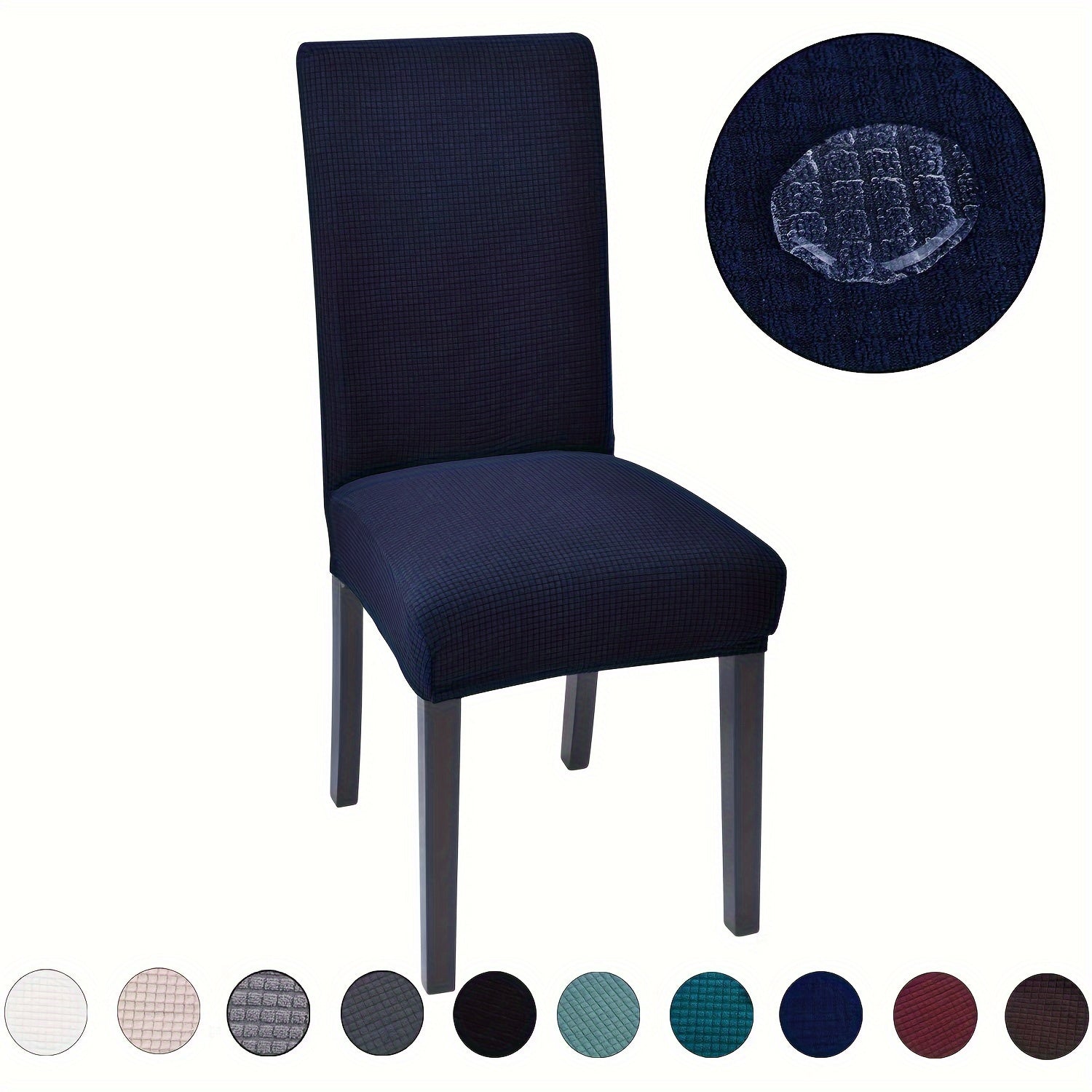 4-Piece Stretch Dining Chair Cover product detail 22