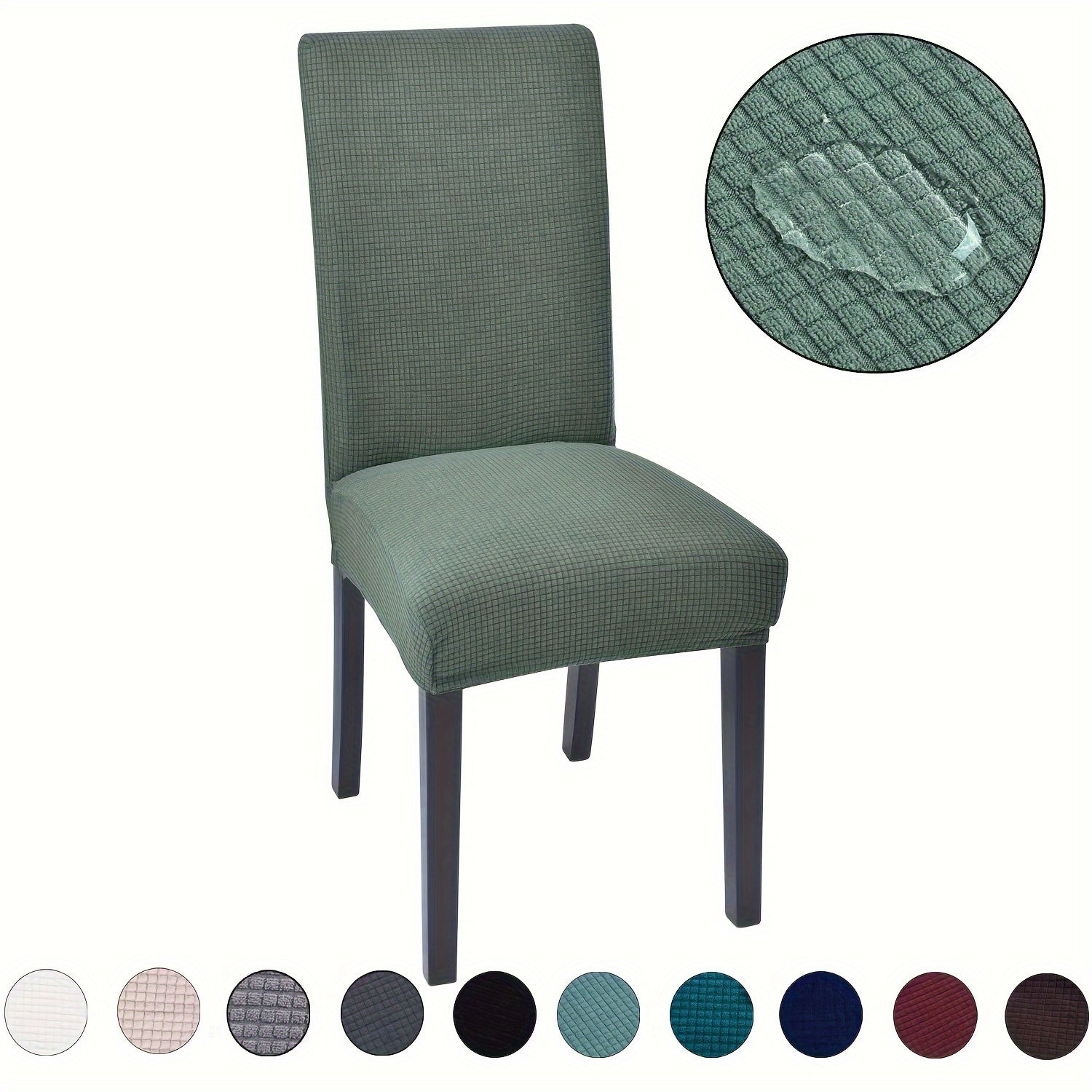 4-Piece Stretch Dining Chair Cover product detail 25