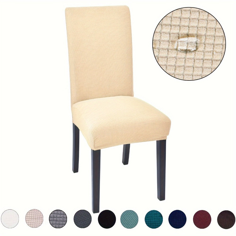 4-Piece Stretch Dining Chair Cover product detail 3