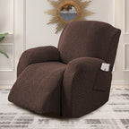 4-Piece Stretch Recliner Cover Set – Washable Spandex Protector – additional product view 10