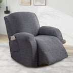 4-Piece Stretch Recliner Cover Set – Washable Spandex Protector – additional product view 12