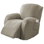 4-Piece Stretch Recliner Cover Set – Washable Spandex Protector – additional product view 14