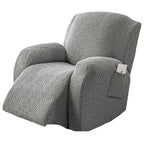 4-Piece Stretch Recliner Cover Set – Washable Spandex Protector – additional product view 15