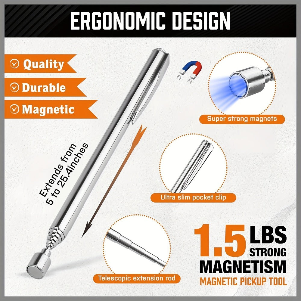 4-Piece Telescopic Magnetic Pickup Tool product detail 7