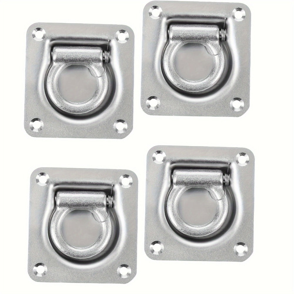 4-Piece Vehicle Tie-Down Strap Set for cars and trucks