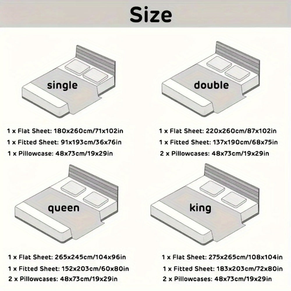 Cotton Blend Bed Sheet Set product detail 2