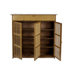 4-Tier Bamboo Shoe Storage Cabinet product detail 11