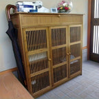 4-Tier Bamboo Shoe Storage Cabinet product detail 14