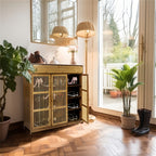 4-Tier Bamboo Shoe Storage Cabinet product detail 15