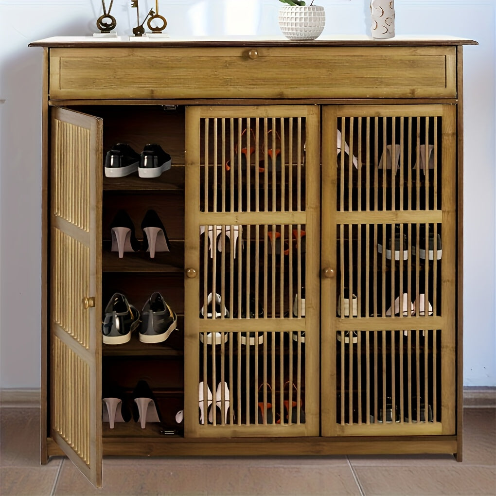 4-Tier Bamboo Shoe Storage Cabinet product detail 23