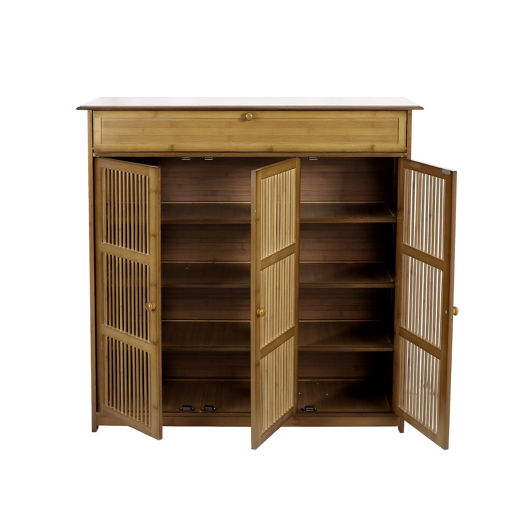 4-Tier Bamboo Shoe Storage Cabinet product detail 25