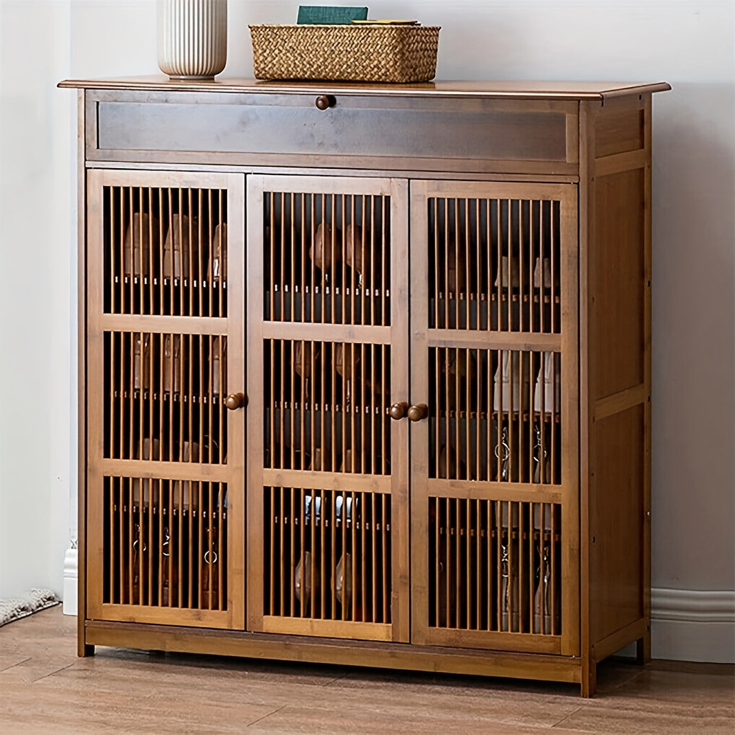 4-Tier Bamboo Shoe Storage Cabinet – 5cm for Living Room – additional product view 26
