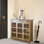 4-Tier Bamboo Shoe Storage Cabinet product detail 3