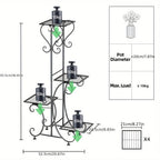 4-Tier Metal Plant Stand product detail 3