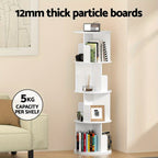 4-Tier Rotating Display Bookshelf detail view 6 for Australian shoppers