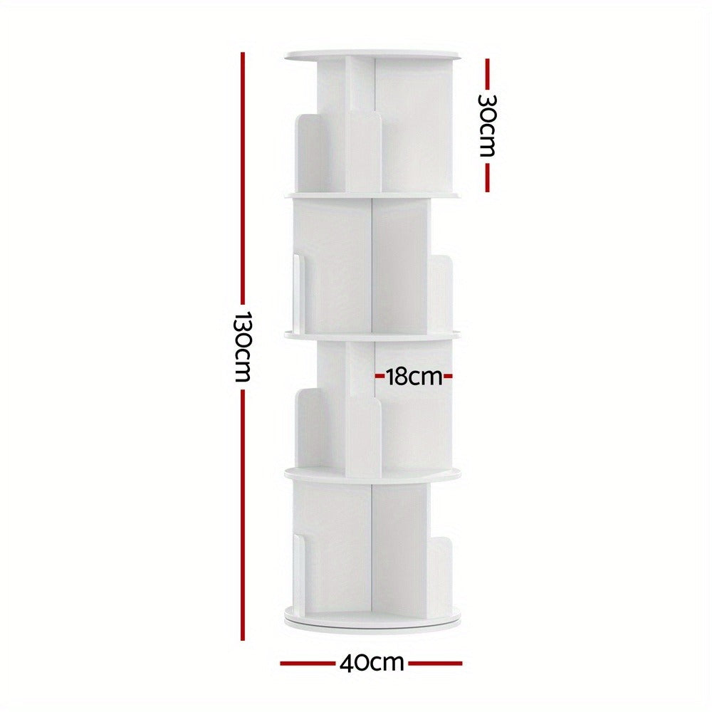 4-Tier Rotating Display Bookshelf detail view 3 for Australian shoppers