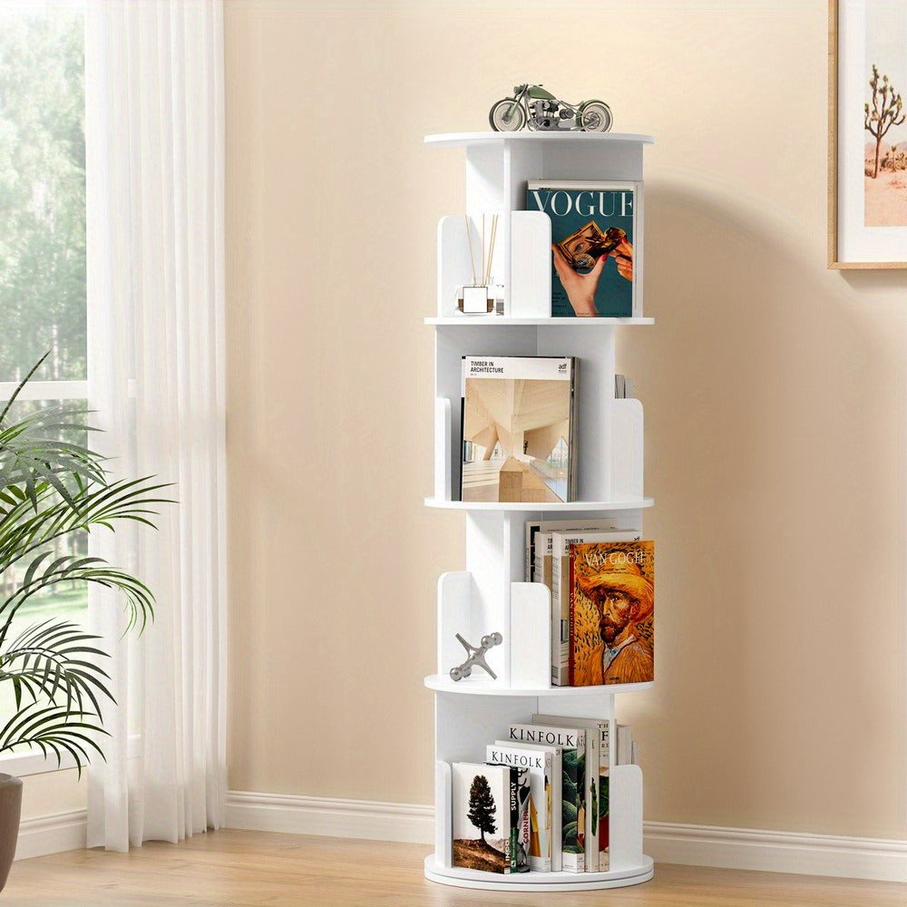 4-Tier Rotating Display Bookshelf main product view for Australian shoppers