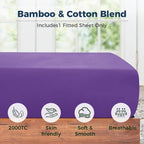 Bamboo Blend Fitted Sheet product detail 2