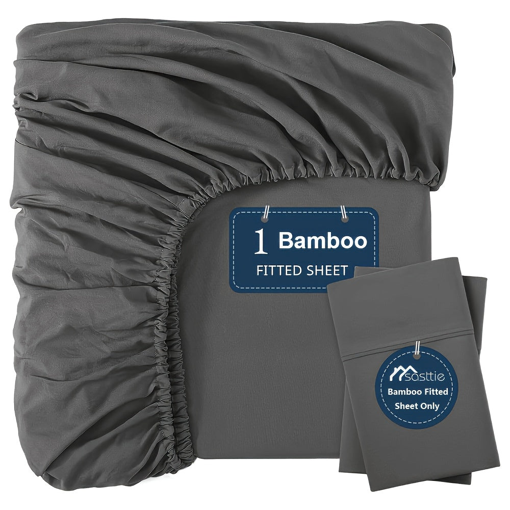 40.64cm Deep Pocket Bamboo Fitted Sheet – Cooling Bedding – additional product view 22