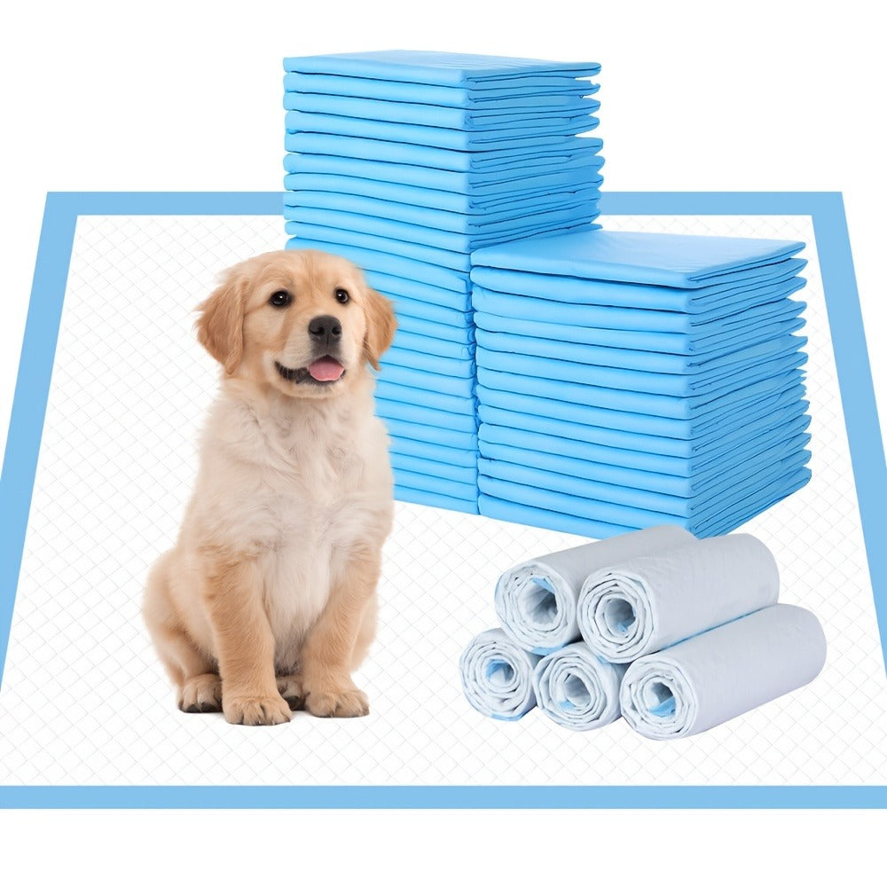 40-Piece Pet Training Pad Pack – Practical design – product detail angle