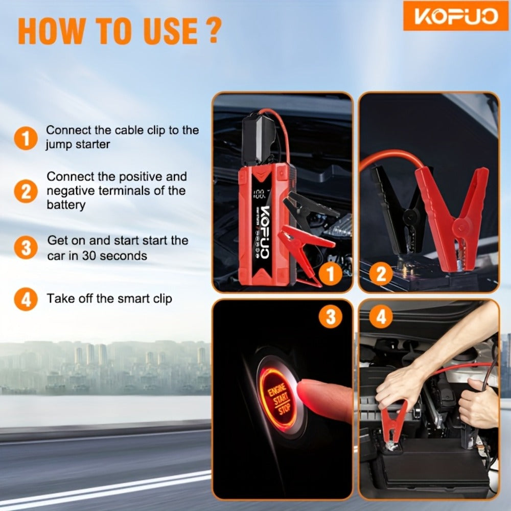 4000A Portable Car Jump Starter product detail 9