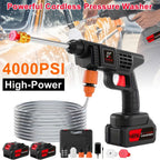 4000PSI Cordless Car Pressure Washer for vehicle use