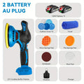 Cordless Electric Polisher, 6 Speeds, with Polishing And Waxing Functions, Suitable for Car Paint Polishing And Repair And Household Cleaning And Maintenance, Gift