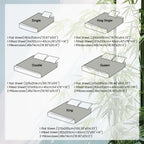 40cm Bamboo Deep-Pocket Bed Sheet Set - bedrooms, guest rooms and – additional product view 15