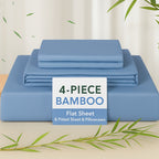 40cm Bamboo Deep-Pocket Bed Sheet Set - bedrooms, guest rooms and – additional product view 28