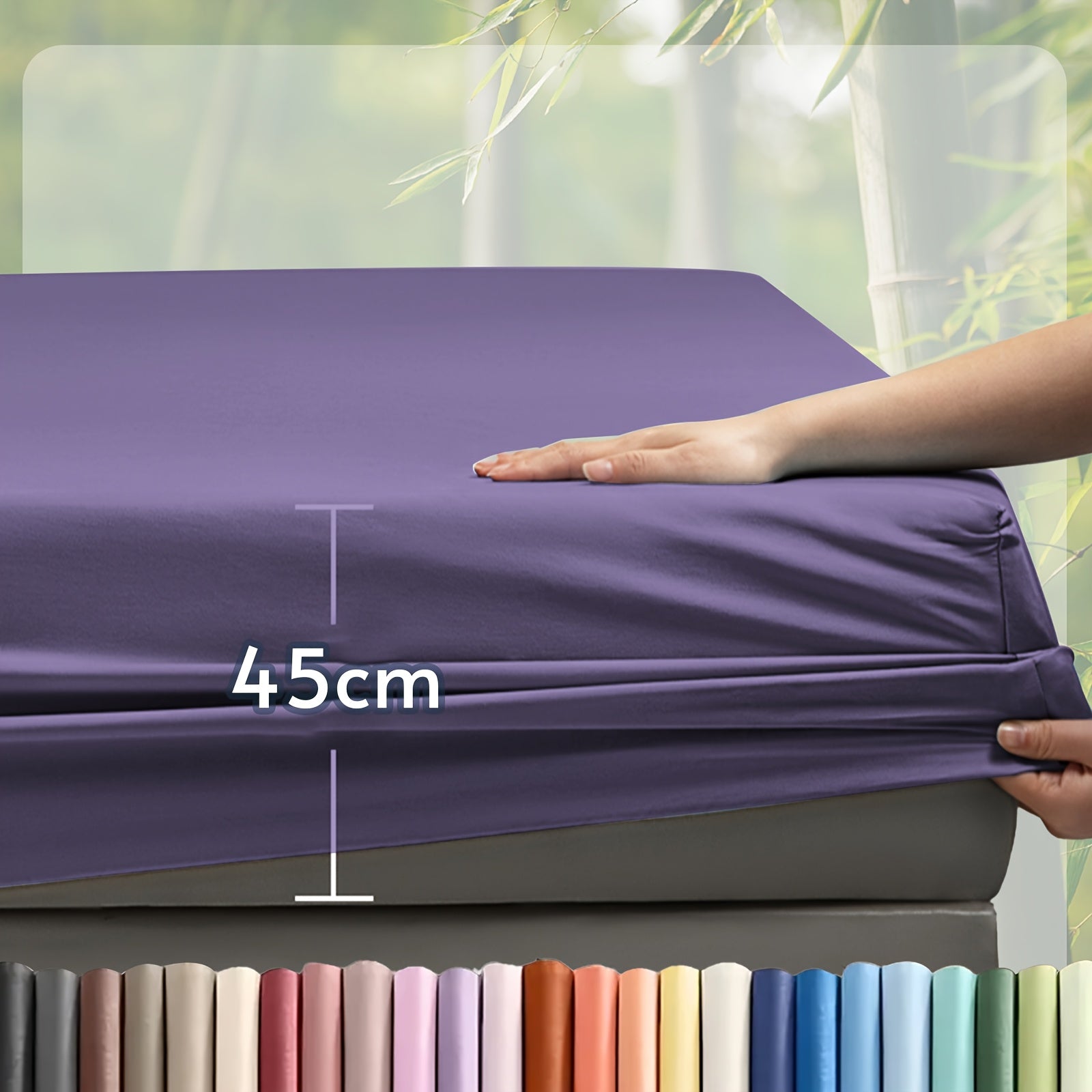 Bamboo Blend Fitted Sheet product detail 19