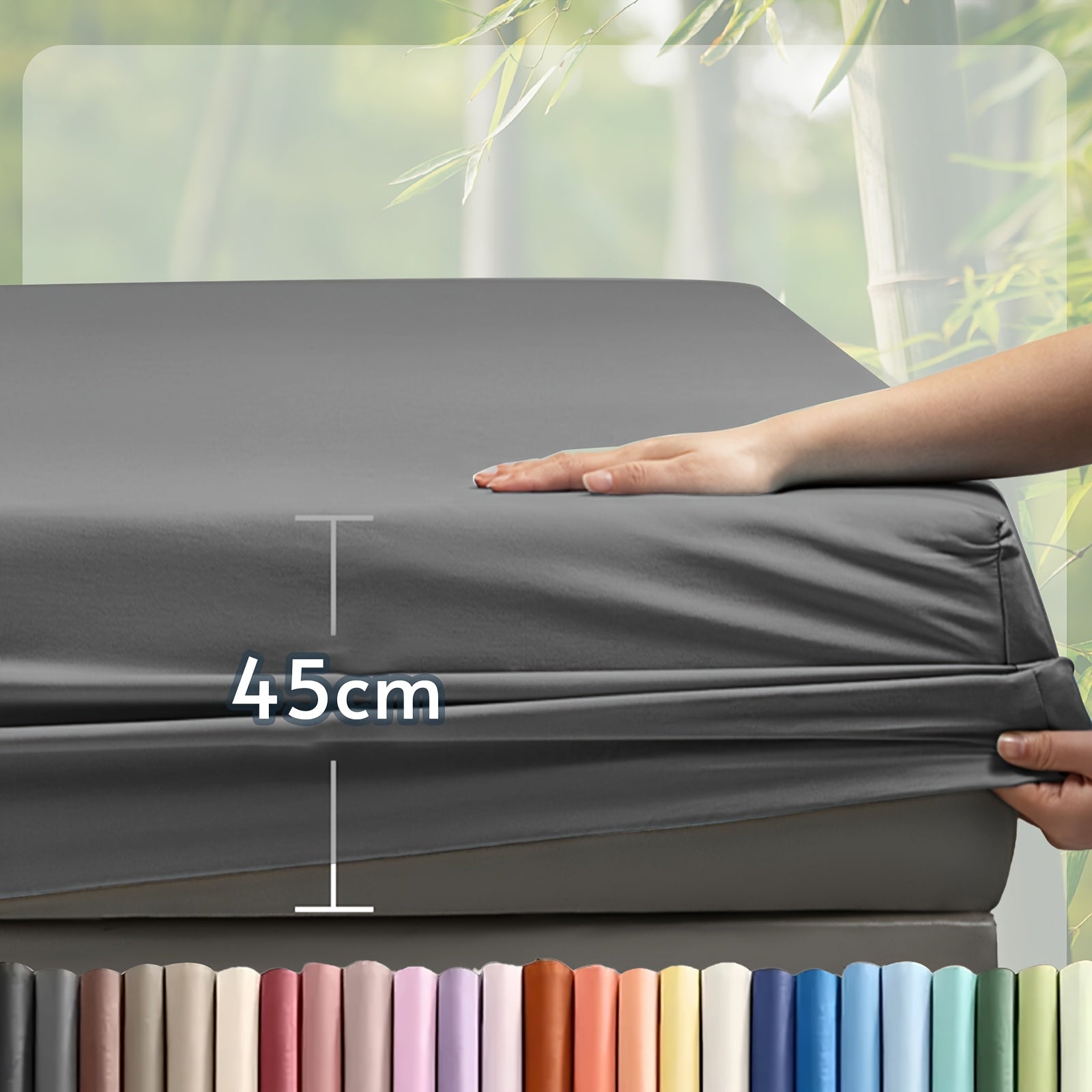 Bamboo Blend Fitted Sheet product detail 20