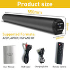 Wireless TV Soundbar detail view 3 for Australian shoppers