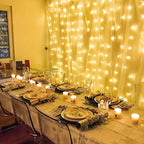 600-LED Outdoor Curtain String Lights detail view 11 for Australian shoppers
