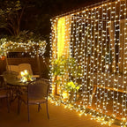 600-LED Outdoor Curtain String Lights detail view 3 for Australian shoppers