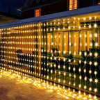 600-LED Outdoor Curtain String Lights main product view for Australian shoppers
