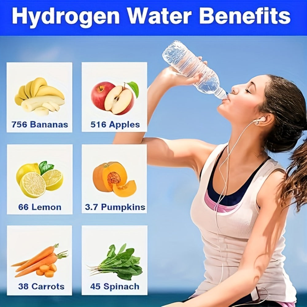 420ml Portable Hydrogen Water Bottle detail view 3 for Australian shoppers