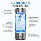 420ml Portable Hydrogen Water Bottle main product view for Australian shoppers