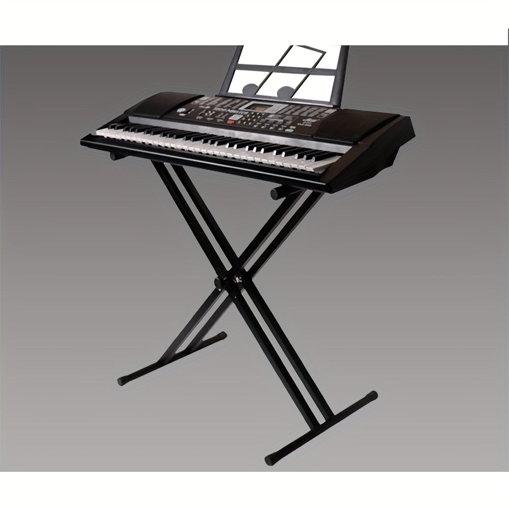 Piano Keyboard Stand Adjustable Folding X Style Double Braced Height Stool New