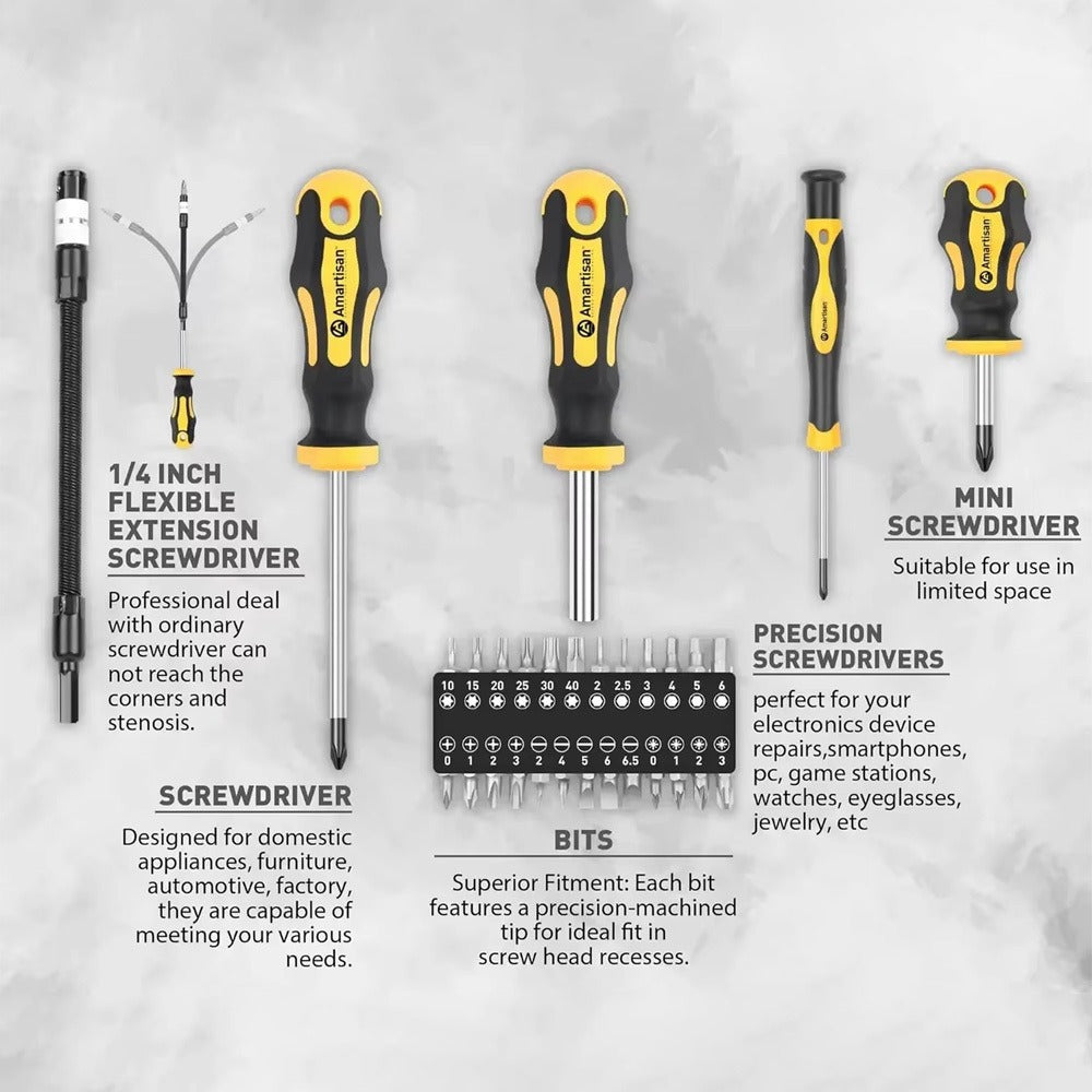 43-Piece Magnetic Screwdriver Set product detail 12