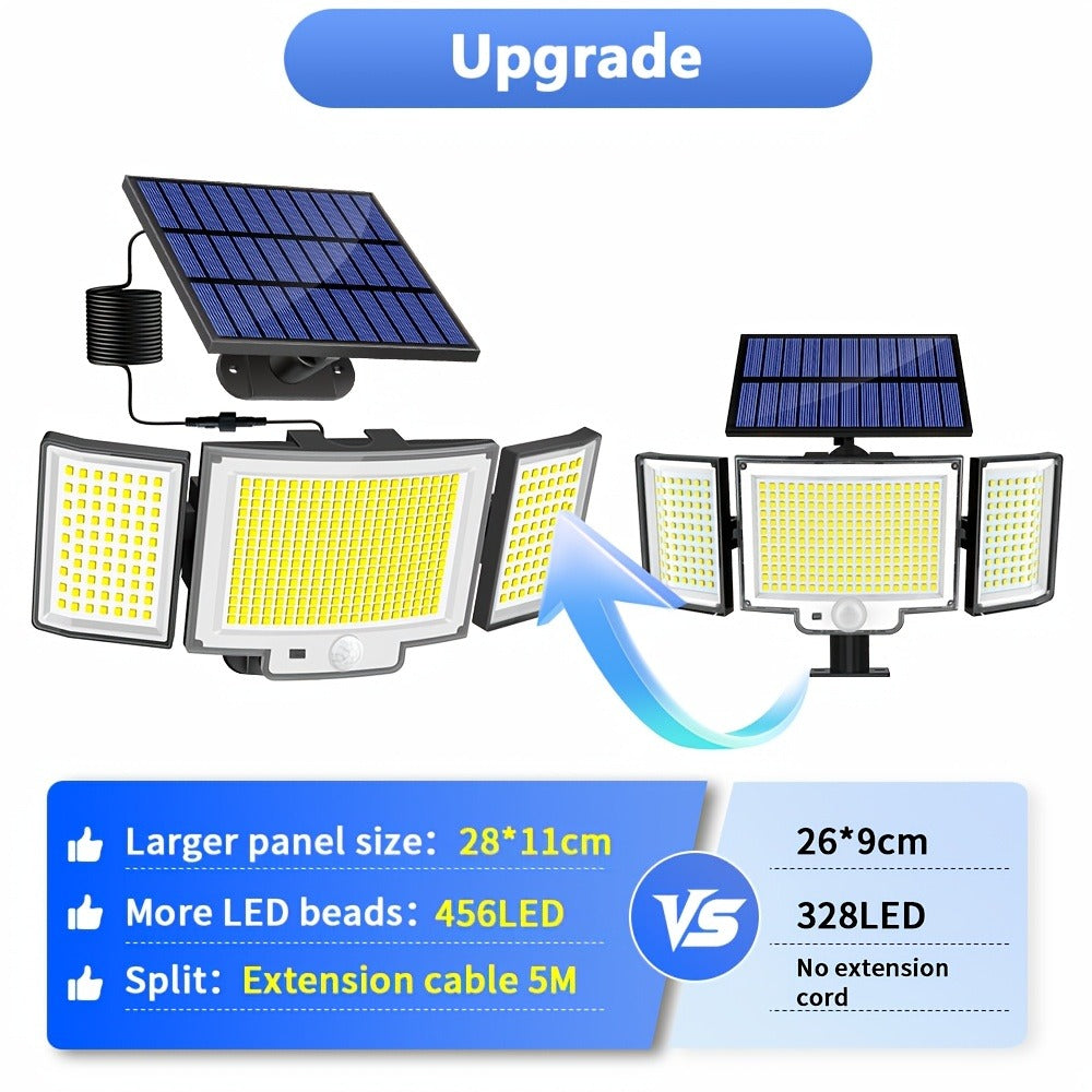 Solar Motion Sensor Security Wall Light product detail 6